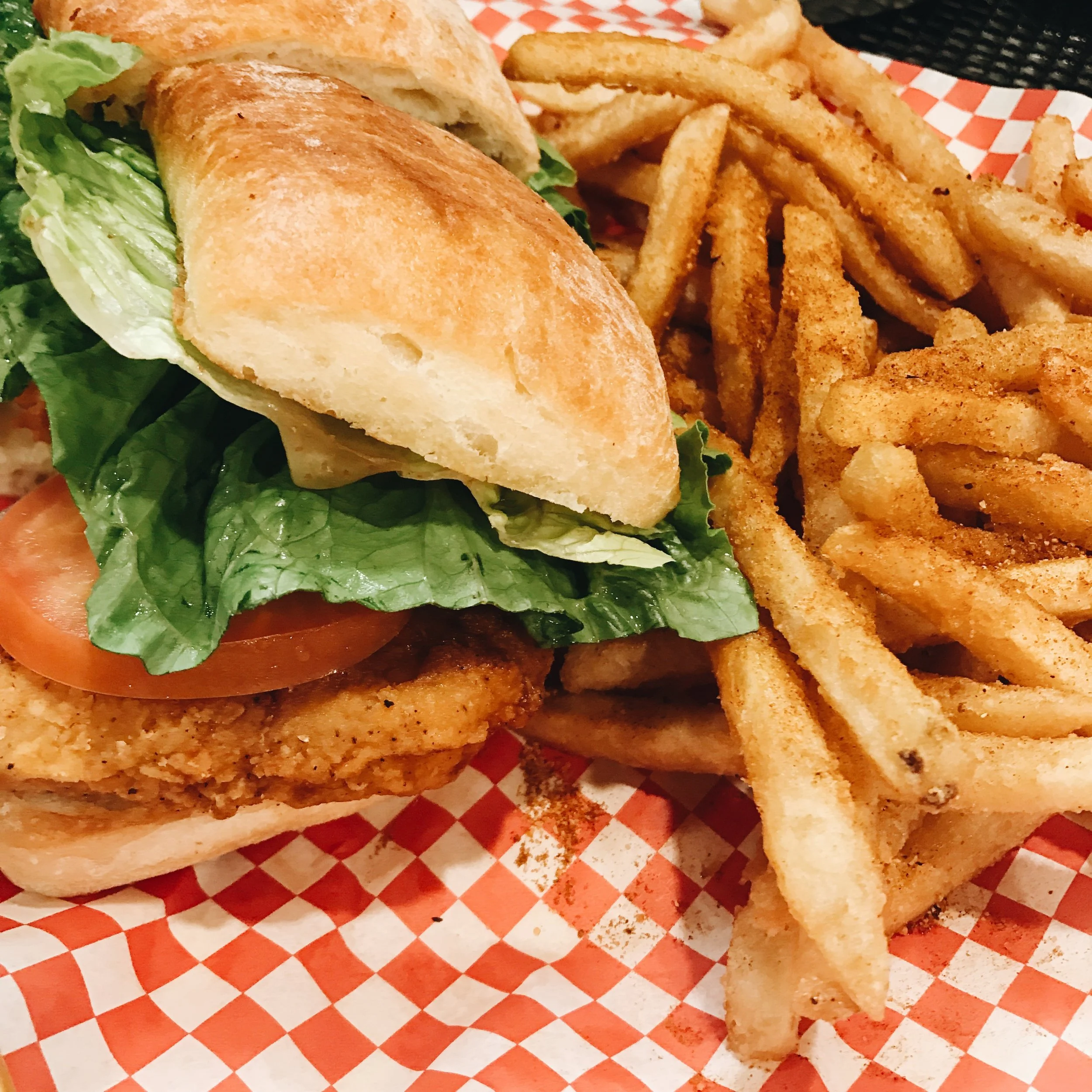 Cajun Chicken Sandwich