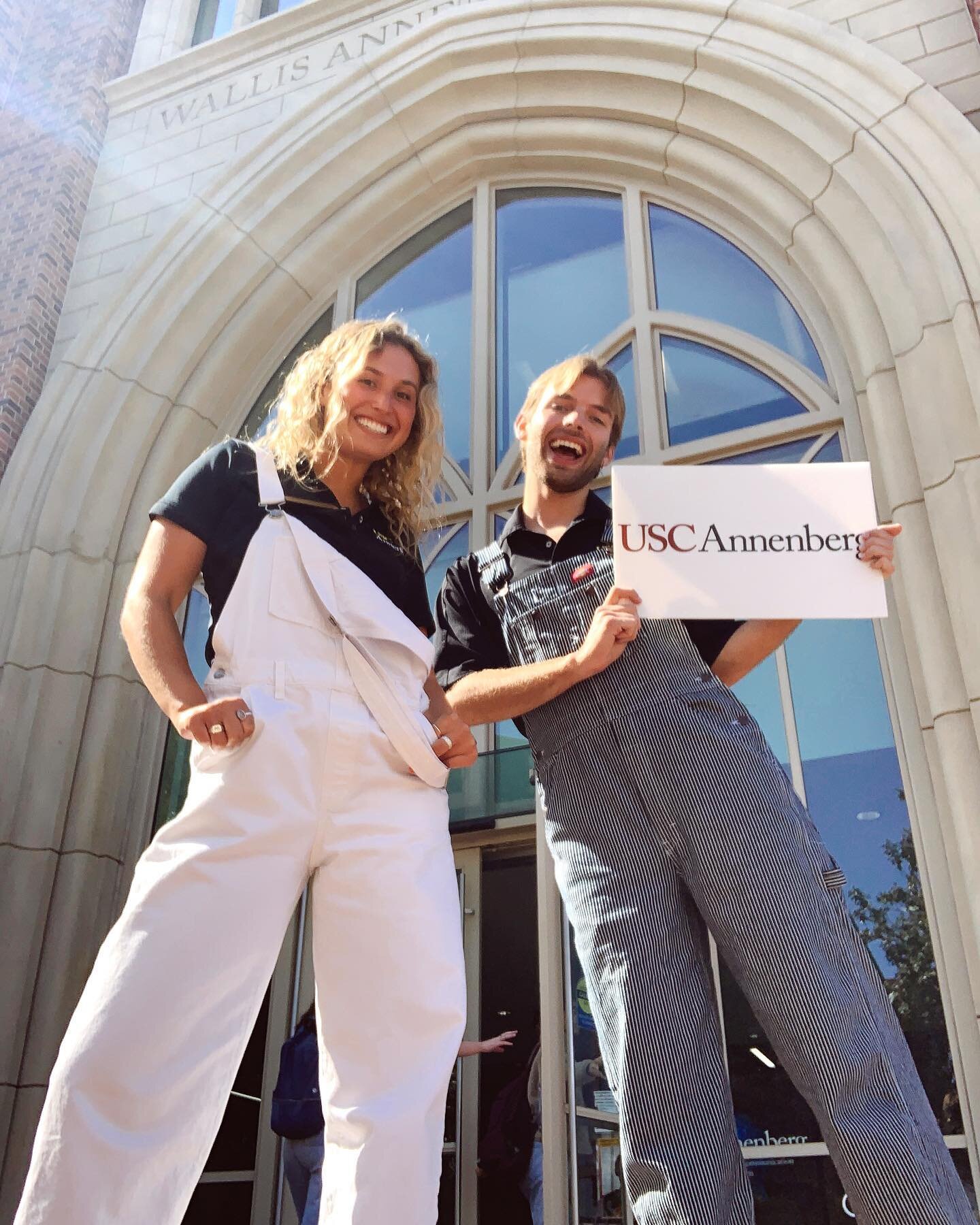 Fashion icons Kate and Fitz welcomed newly admitted students to campus today at one of our #ExploreUSC events! Overall, it was a great time 😝

If you are a newly admitted student but can&rsquo;t make it to one of our on-campus events this Spring, fe