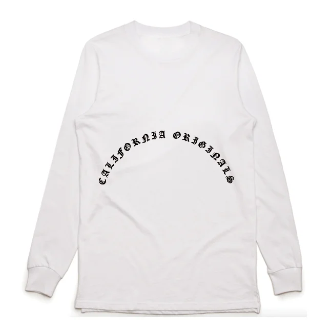 California Originals - White Longsleeve