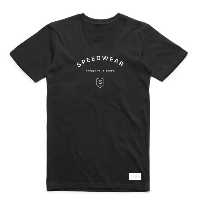 Define Your Speed - Black Tee