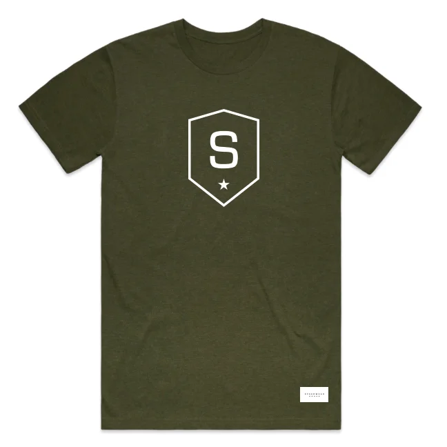 Icon - Military Green Tee