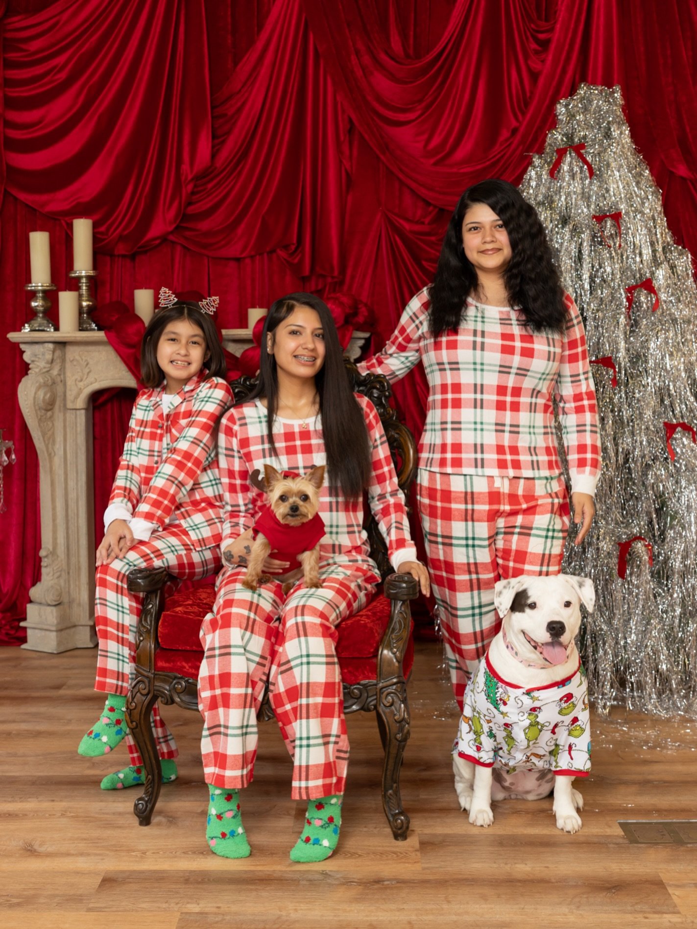 Christmas pjs for the whole family!