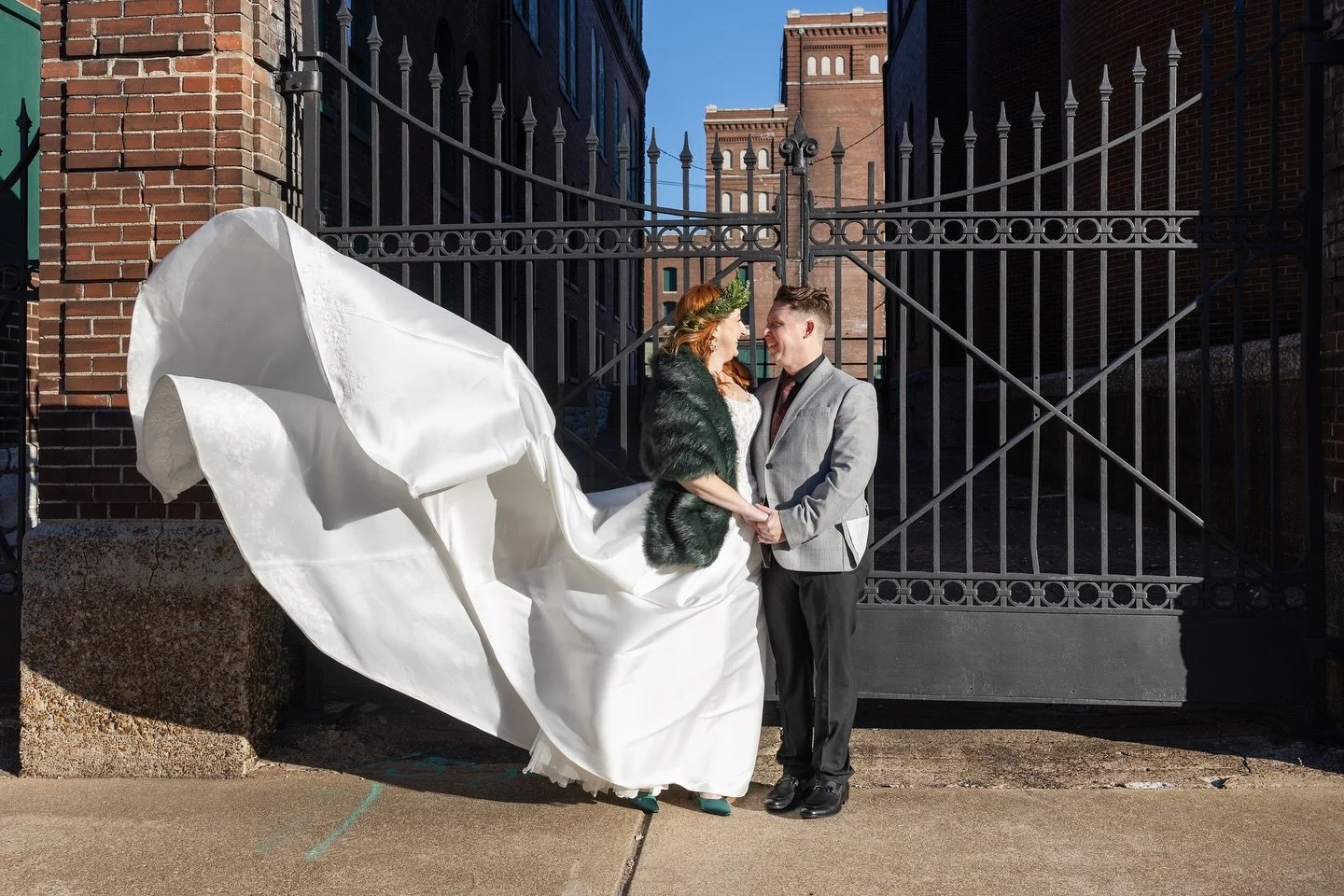 Windy wedding day for Kyle and Corinne (with additional dress tossing by the fabulous @singlikearen). More to come soon!