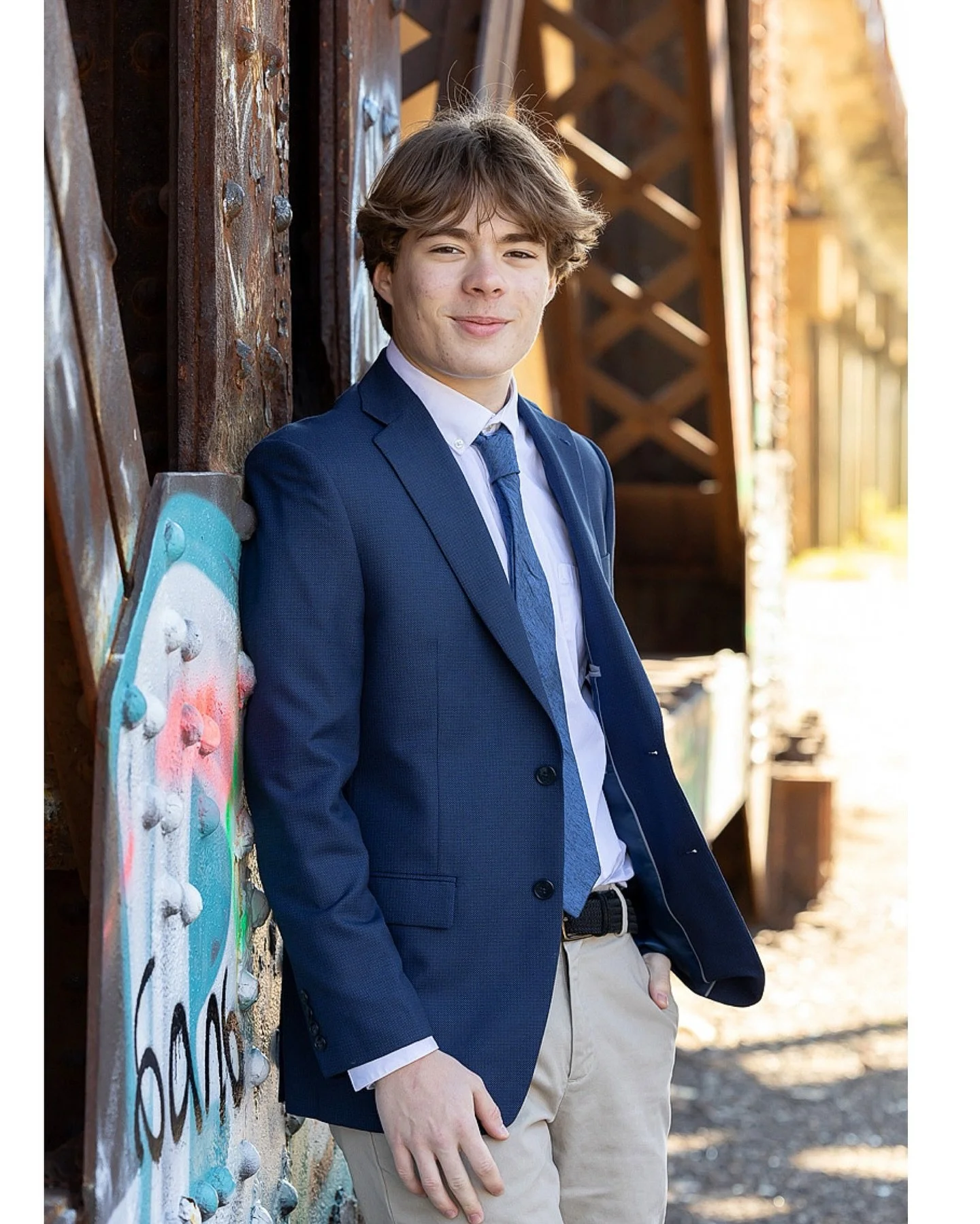 Senior Sunday with the amazing Emmett! Class of 2026 at Vianney, he has big goals for his future at Mizzou next fall. Not only is he a funny, smart, and sweet young man, this guy can rock a drum set! He picked a cool mural to set up in front of and t