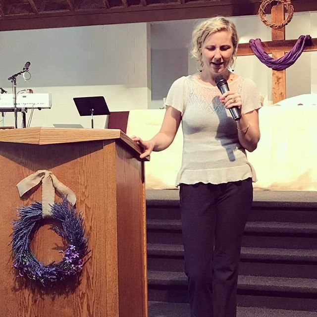 &ldquo;Only love can demand a real sacrifice.&rdquo; -Rachel O&rsquo;Brien Halbach at Irvington Covenant Church Portland OR
.
.
.
.
#fourmore #fourmorewomeninthepulpit #covchurch #womenpreachers