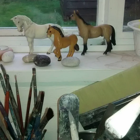 HorsesInStudio