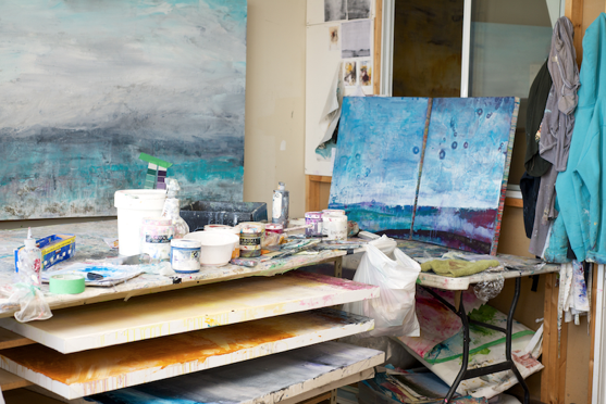 Deb Chaney works out of a studio at the foot of Commercial Drive - Photo by nathan jones