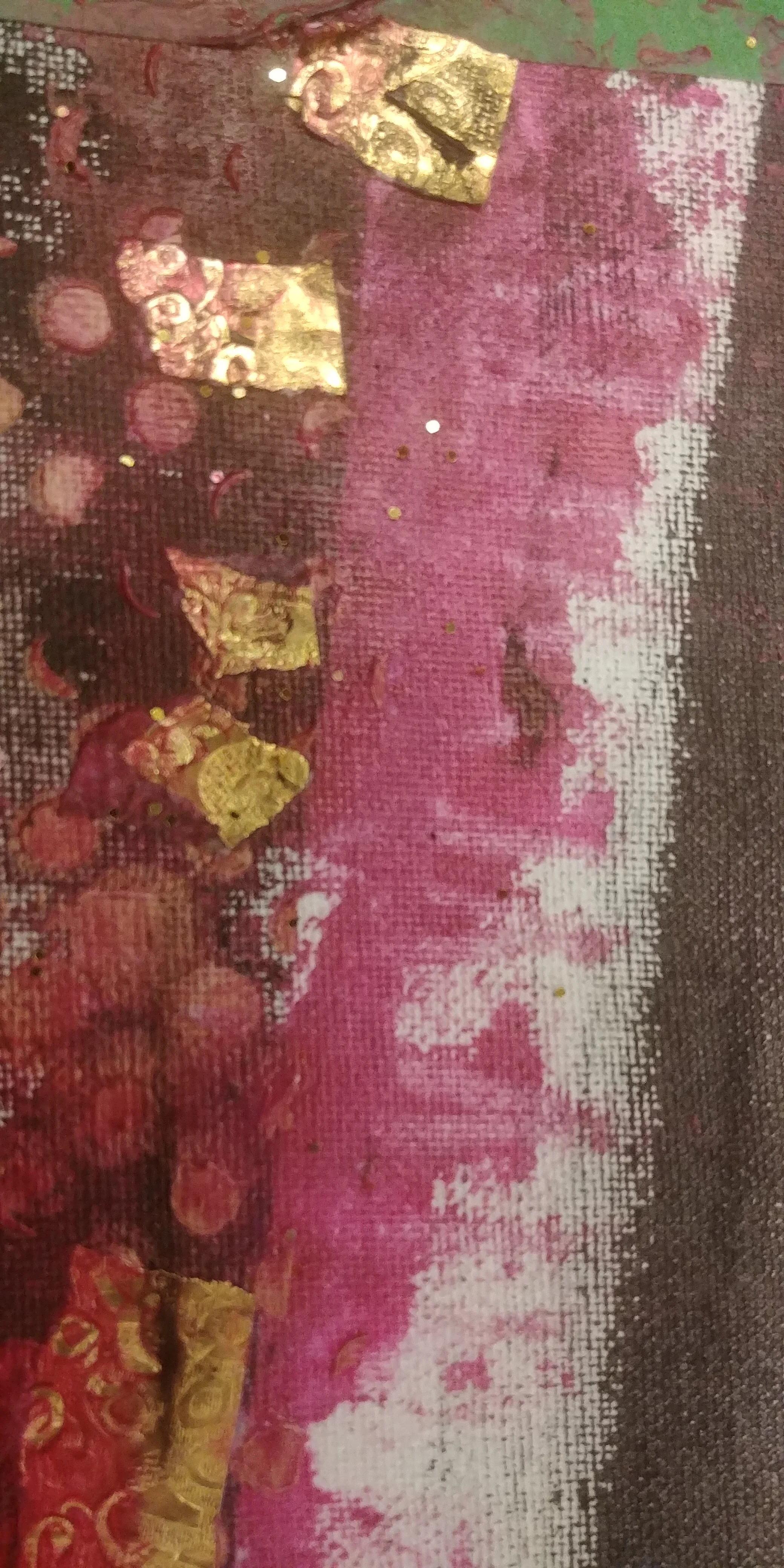 Close up of Demo piece