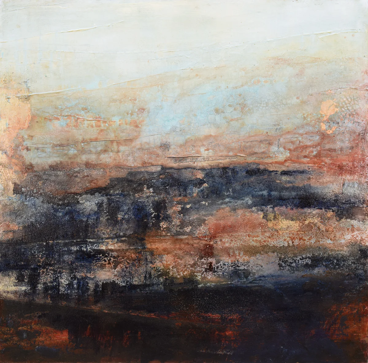 'Integration' 48" x 48" x 1.5" Mixed Media on Canvas. Pure Abstraction Series . Original Available Prints Contact: info@customartservices.com