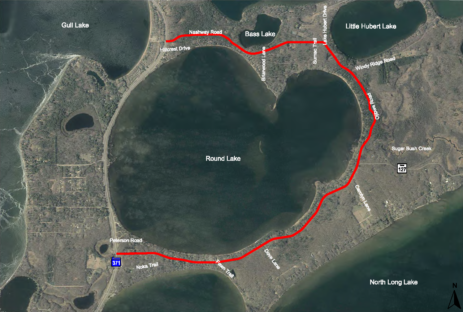 CR 115 - Location Map