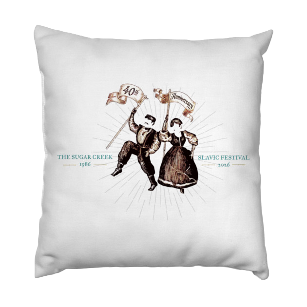 40th Dancers 3 Pillow