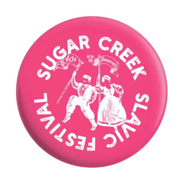 40th Dancers Circle Type Pin