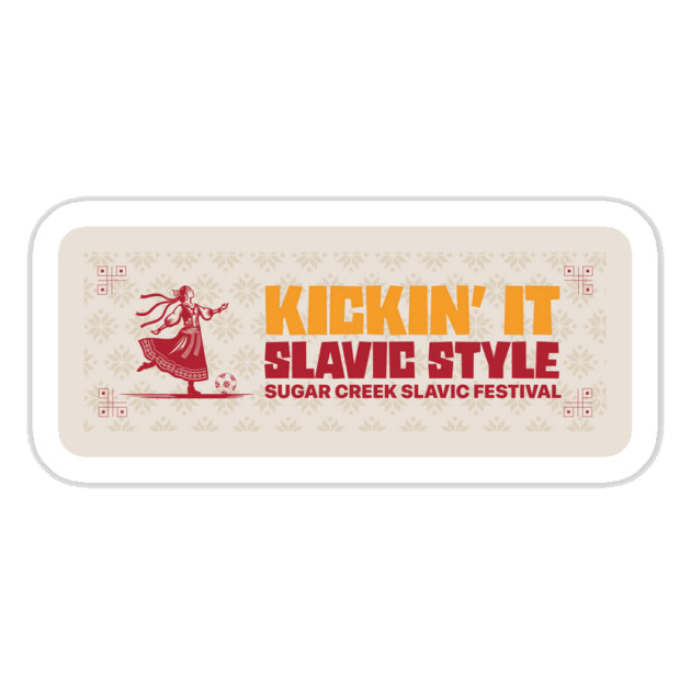 Kickin' It Slavic Style Magnet