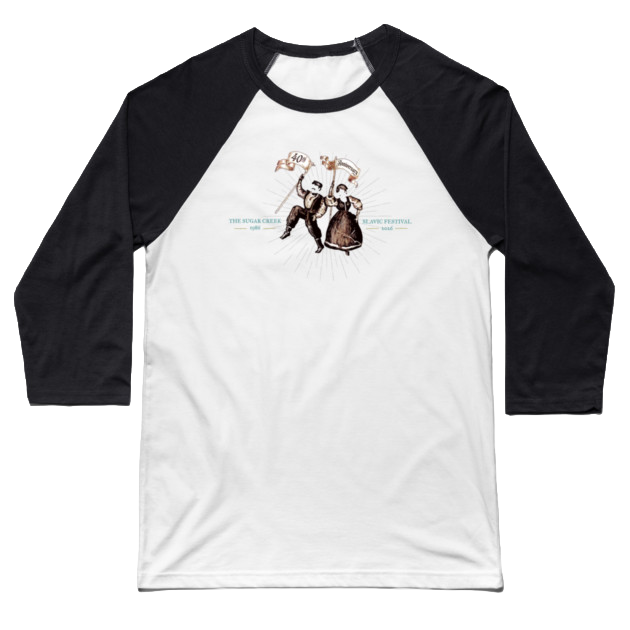 40th Dancers 3 Baseball Tee