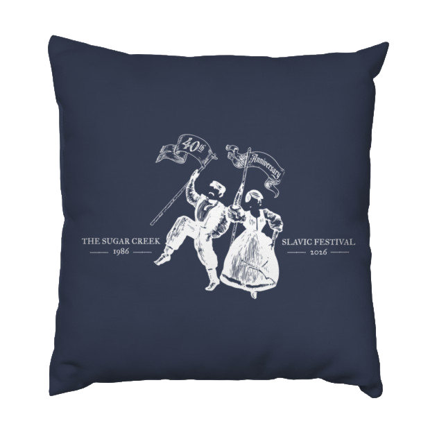 40th Dancers 2 Pillow