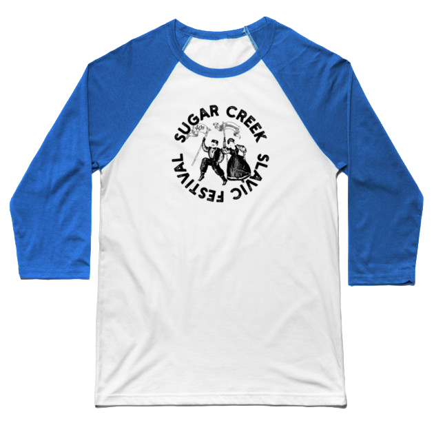 40th Dancers Circle Type Baseball Tee