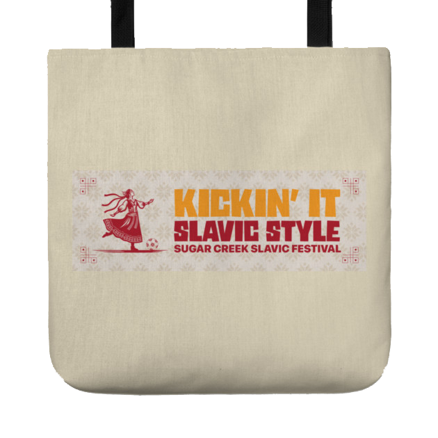Kickin' It Slavic Style Tote Bag