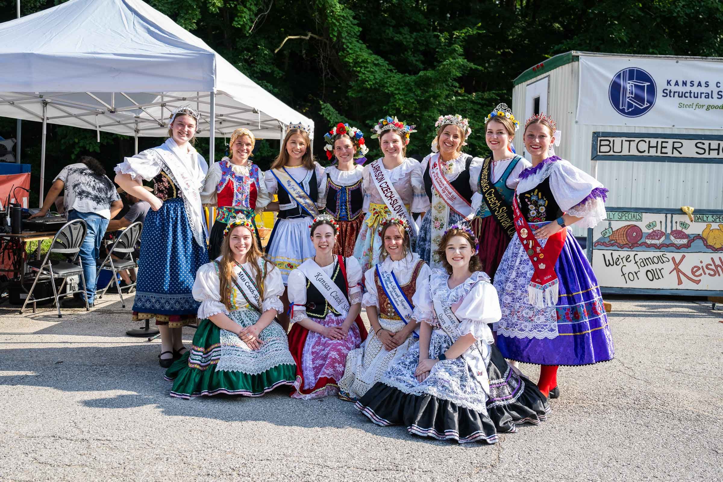 Miss Czech Slovak participants