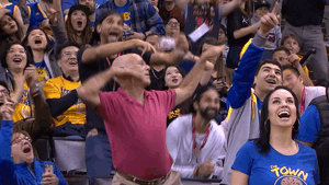 man at nba game.gif