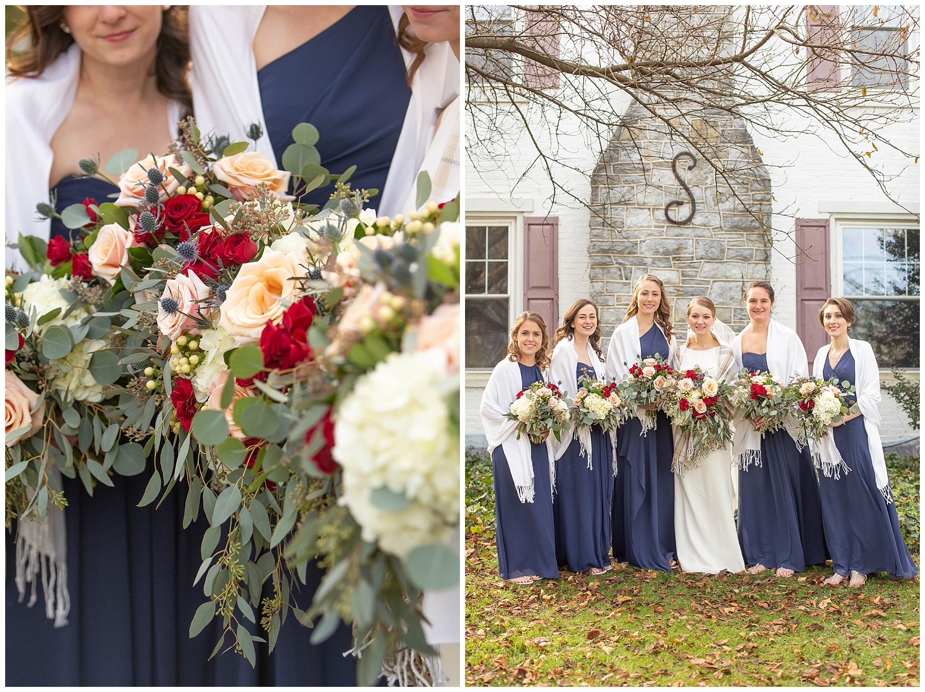 The florals were the amazing work of Custom Florals . Heather Heagy is SO talented!