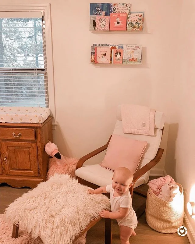 Hanging out with my mini on this cloudy morning in one of my favorite spots! It might not be anything fancy, but she loves it and that makes me happy 💕 linking some of the products I used in this space via @liketoknow.it.home! http://liketk.it/2wYcN