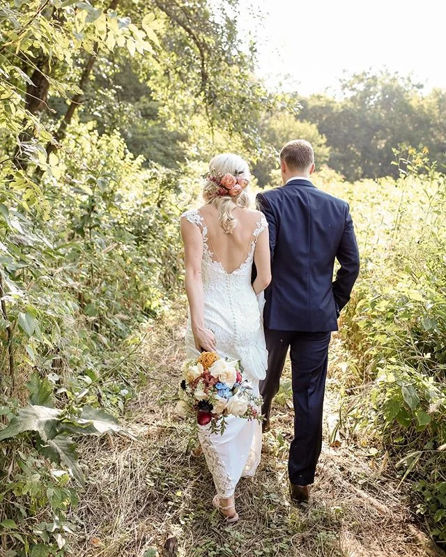 Where you lead, I will follow. 💕
Photographer | @meghansavagephoto
Videographer | @theluxestudios
Floral | @mille_floreskc
Dress | @emilyhartbridal 
HMUA | @hellolovelykc
Menswear | @tiptoptux
Venue | @thebarnatriverbend
