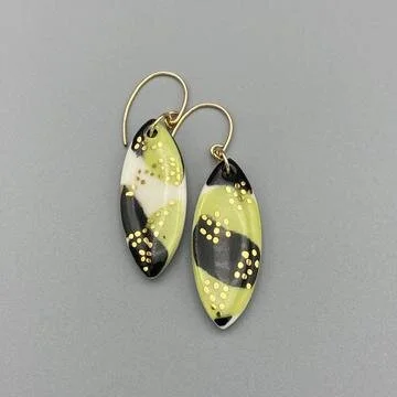 MELTED - Handmade, Succulent, Surfboard, Spec Earrings