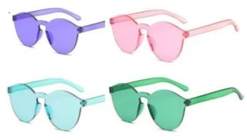LIMITED EDITION - Chayah - Vintage Round, Recycled Plastic Sunglasses