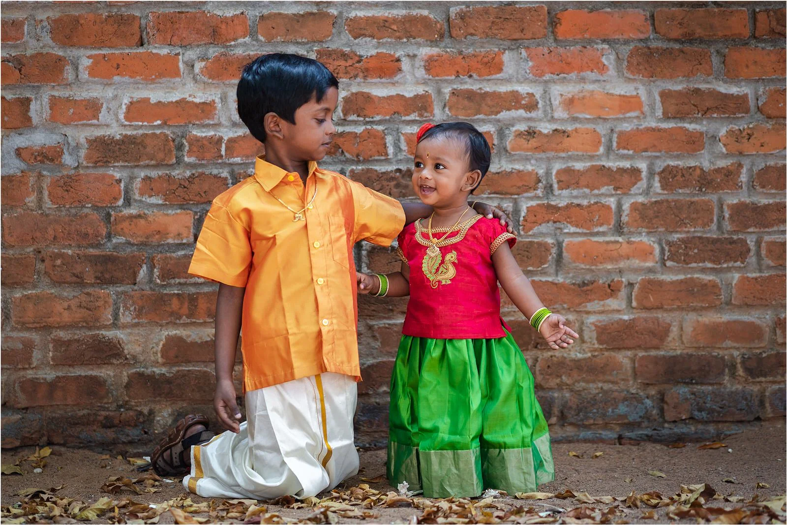 Nila and Pratyush Family Shoot 