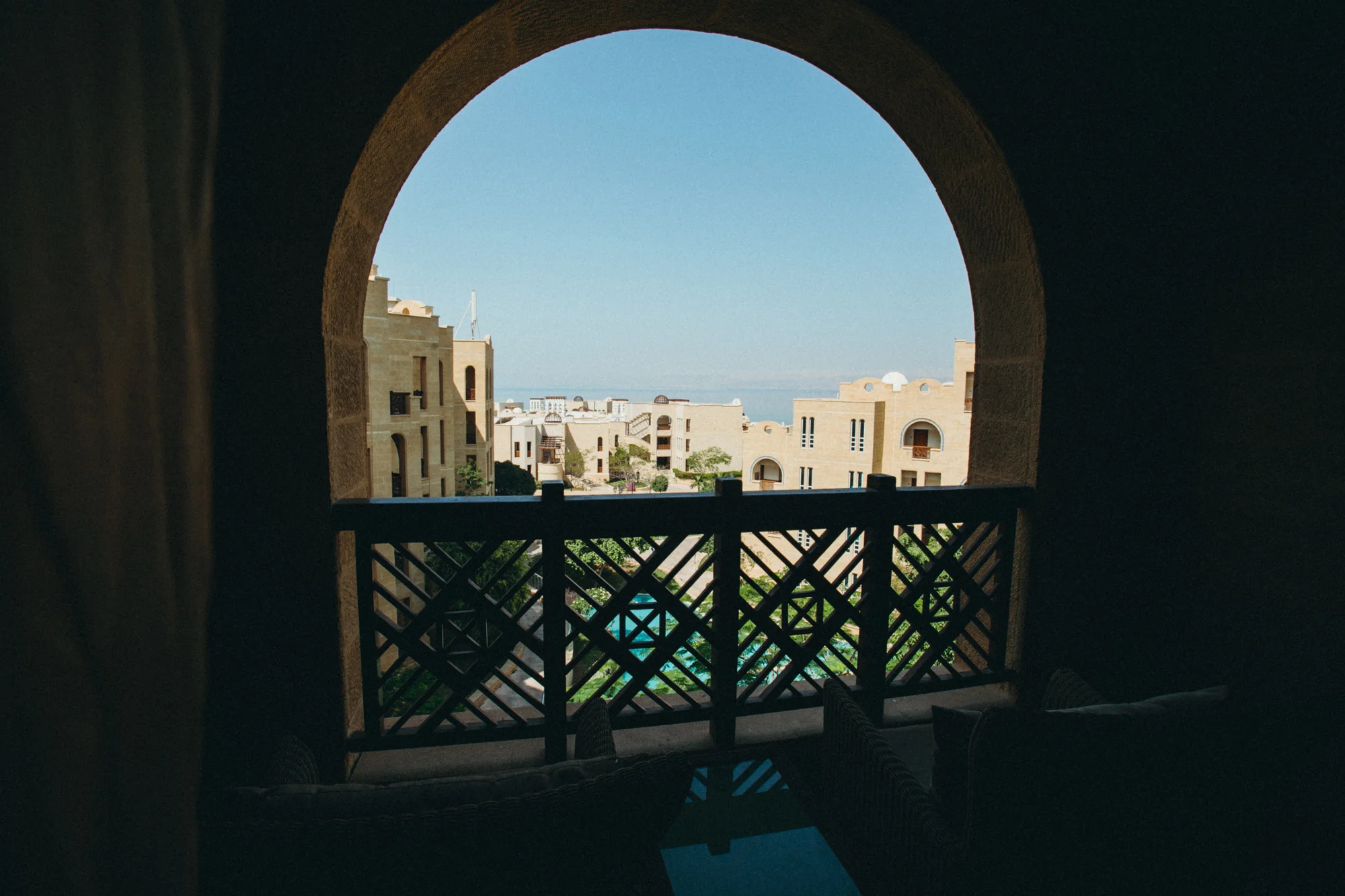 The amazing view from my hotel!