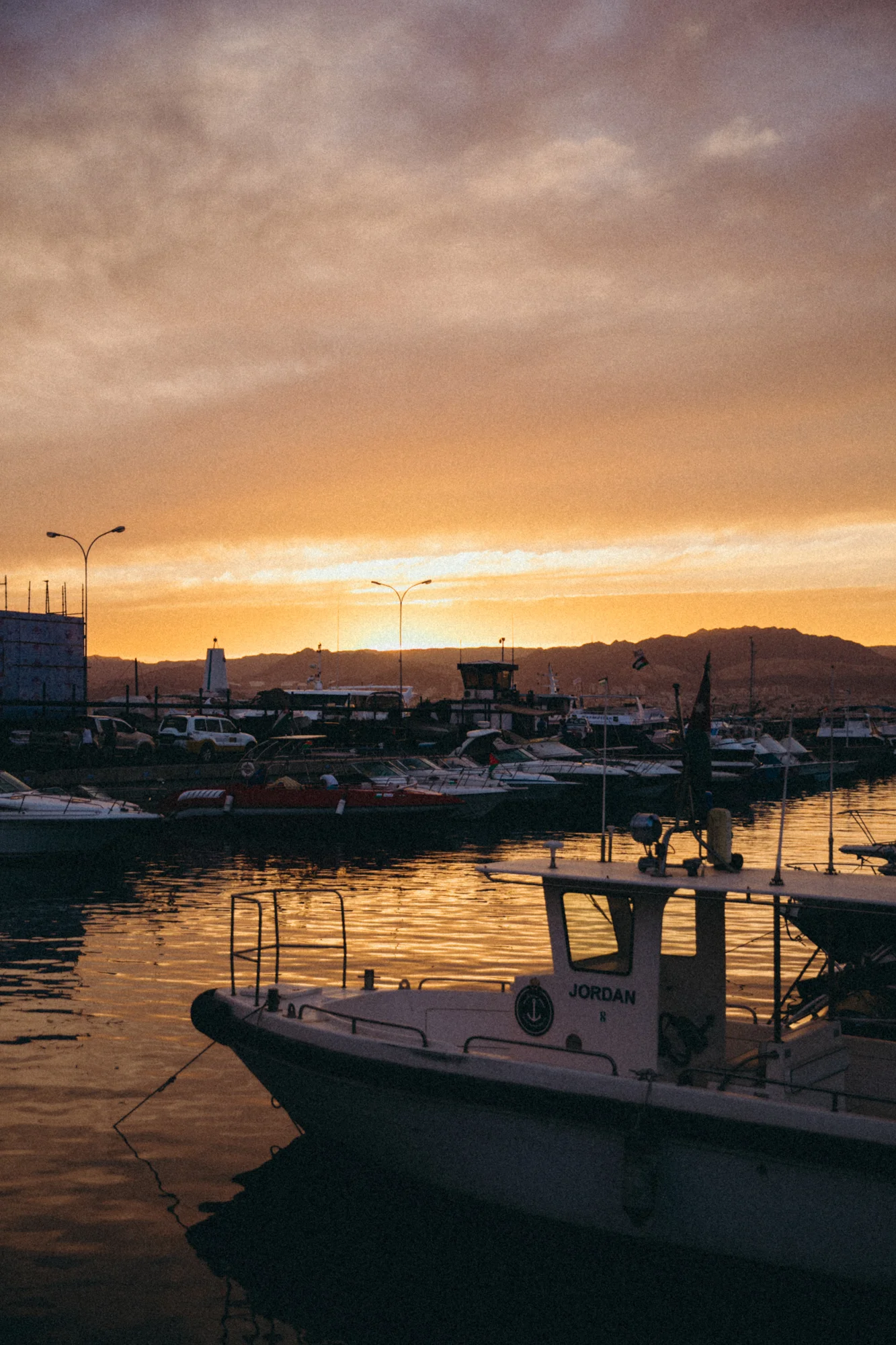 This harbor was a perfect place to watch the sunset.