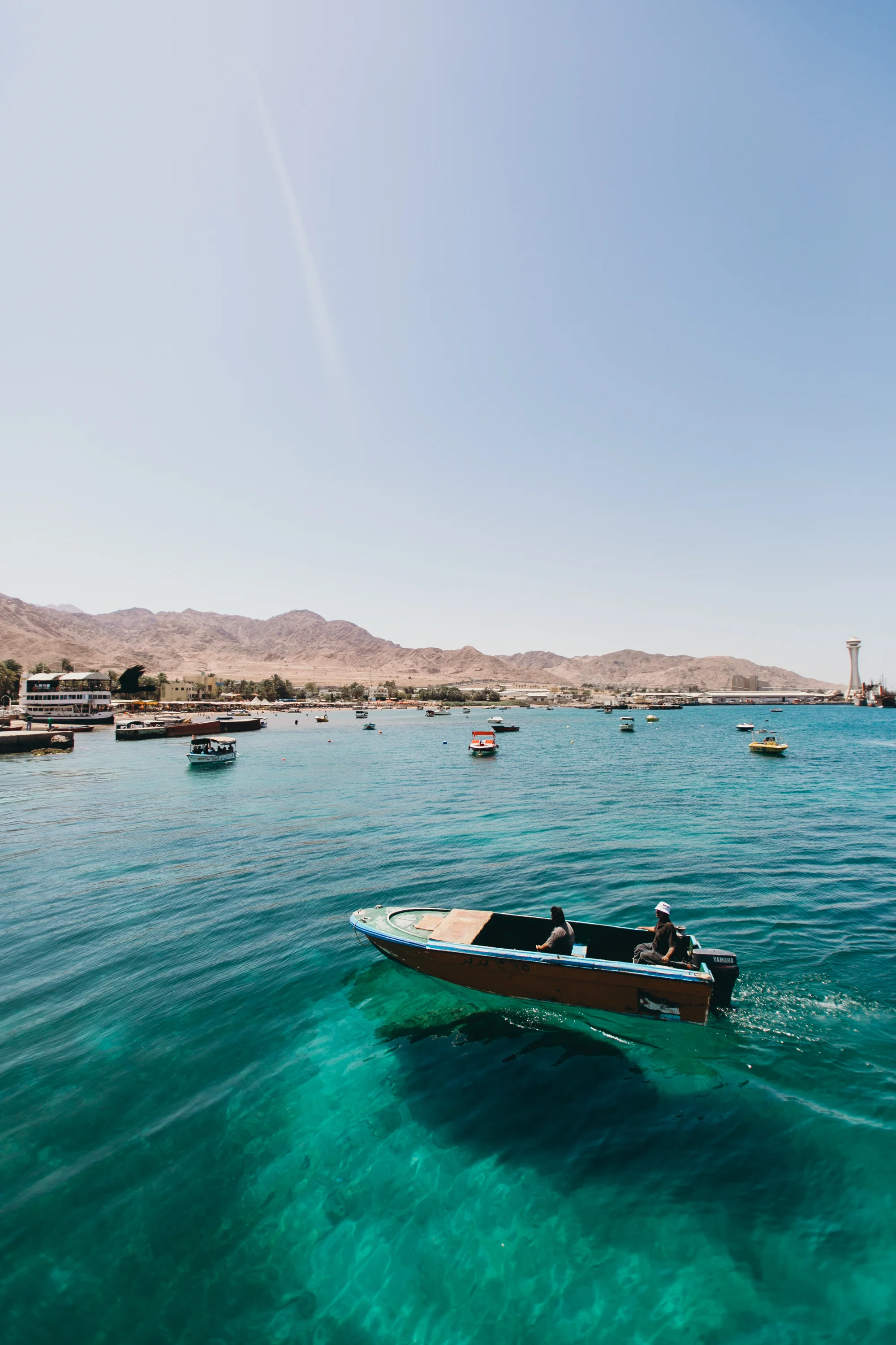 This was easily my favorite day of the whole trip!! Aqaba, you have my heart!! The water was crystal clear and the sun was hot. I loved being on the boat. We jumped from the top, ate delicious food, and snorkeled the most beautiful reef. We even saw dolphins!! It couldn’t get any more magical.