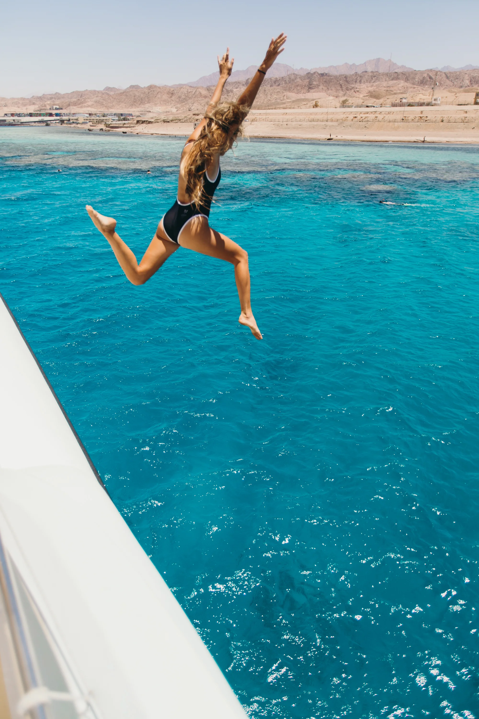 Jumping from the boat was the best! My heart felt so happy and free this day.
