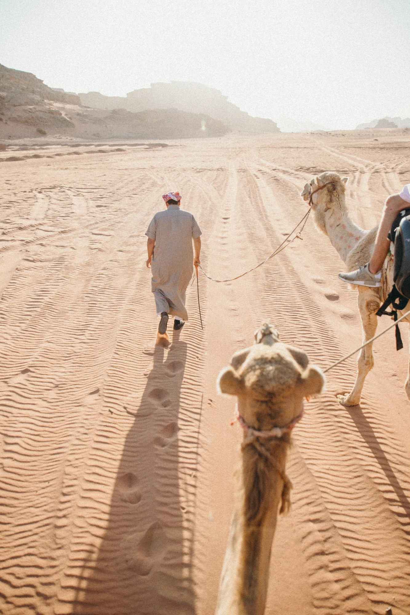Later that evening we went on a camel ride!!