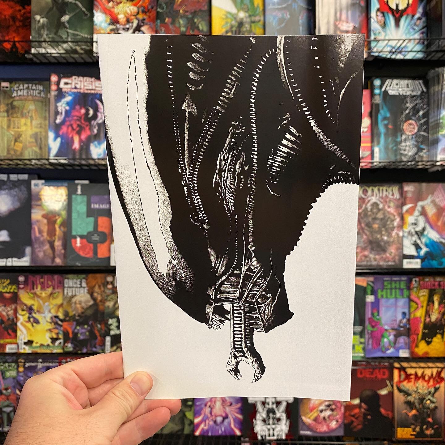 You don&rsquo;t need me to tell you it&rsquo;s New Comic Book Day! You *know* it is! And we&rsquo;ve got the books: 3 new Bat books, Alien 1 with a badass PX exclusive variant, the new Dark Crisis, an action packed Avengers 1, highly anticipated Eigh