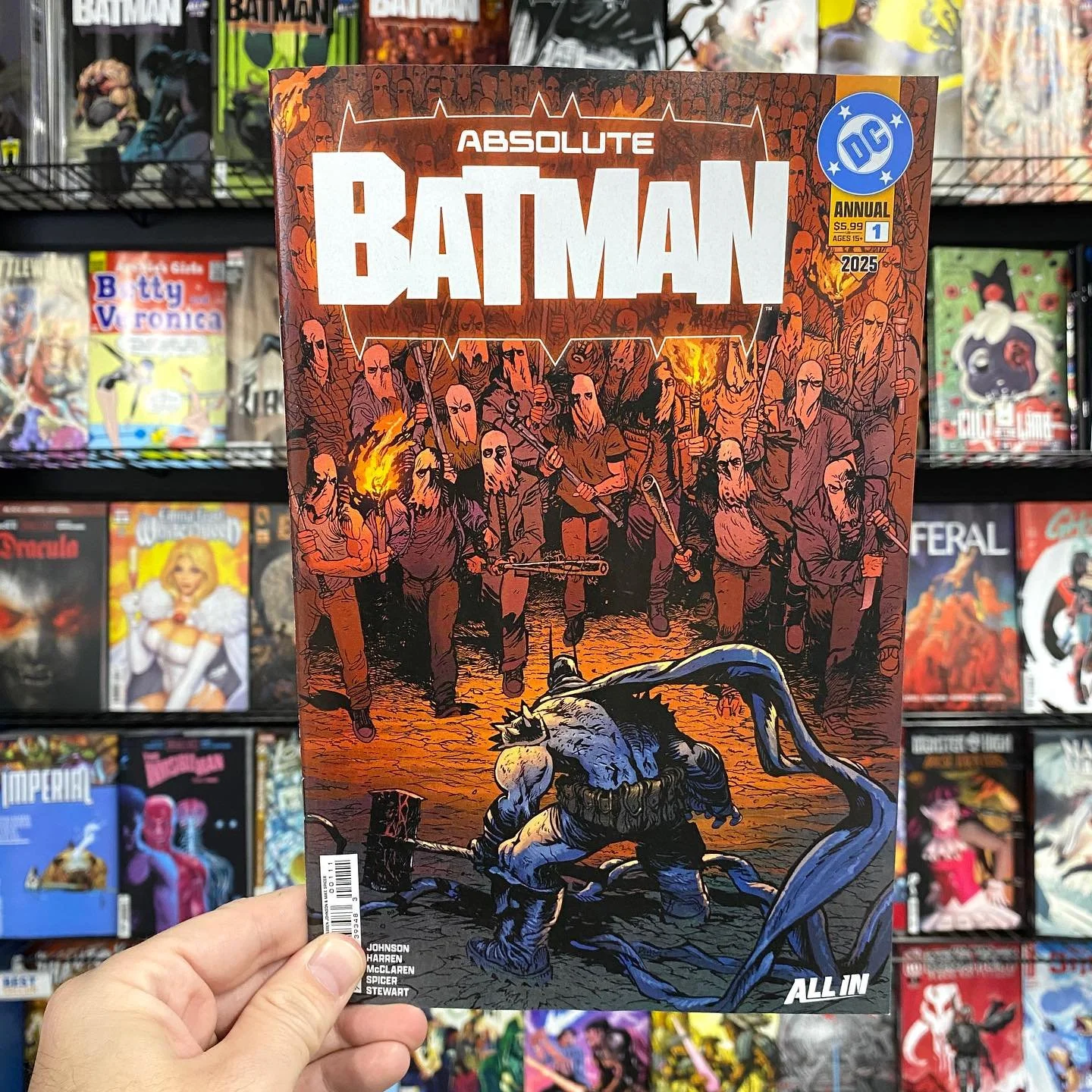 Greetings, fiends, it&rsquo;s New Comic Book Day! We&rsquo;ve got a wall full of new releases for you, with plenty of horror titles and Halloween specials to curl up with on this chilly&hellip; 83 degree fall day in San Diego! 🍁

But don&rsquo;t wor