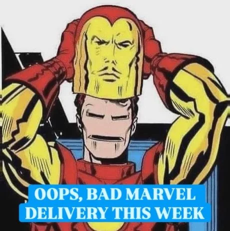 Okay, so this is a first for us&hellip; we got our Marvel / PRH delivery for this week, and we got all the titles we ordered&hellip; but we only got ONE COPY of every single book. 🙃

We&rsquo;ve already waiting on replacements for the missing copies