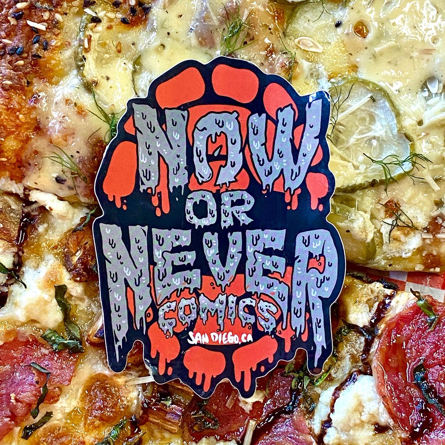 The Now Or Never anniversary pizza party is right around the corner! Come hang out Saturday December 6th from 7-9pm to celebrate our 7th birthday. 🥳

The party is FREE, family friendly, and all are welcome. We&rsquo;ll have pizza from @tntsdpizza, b