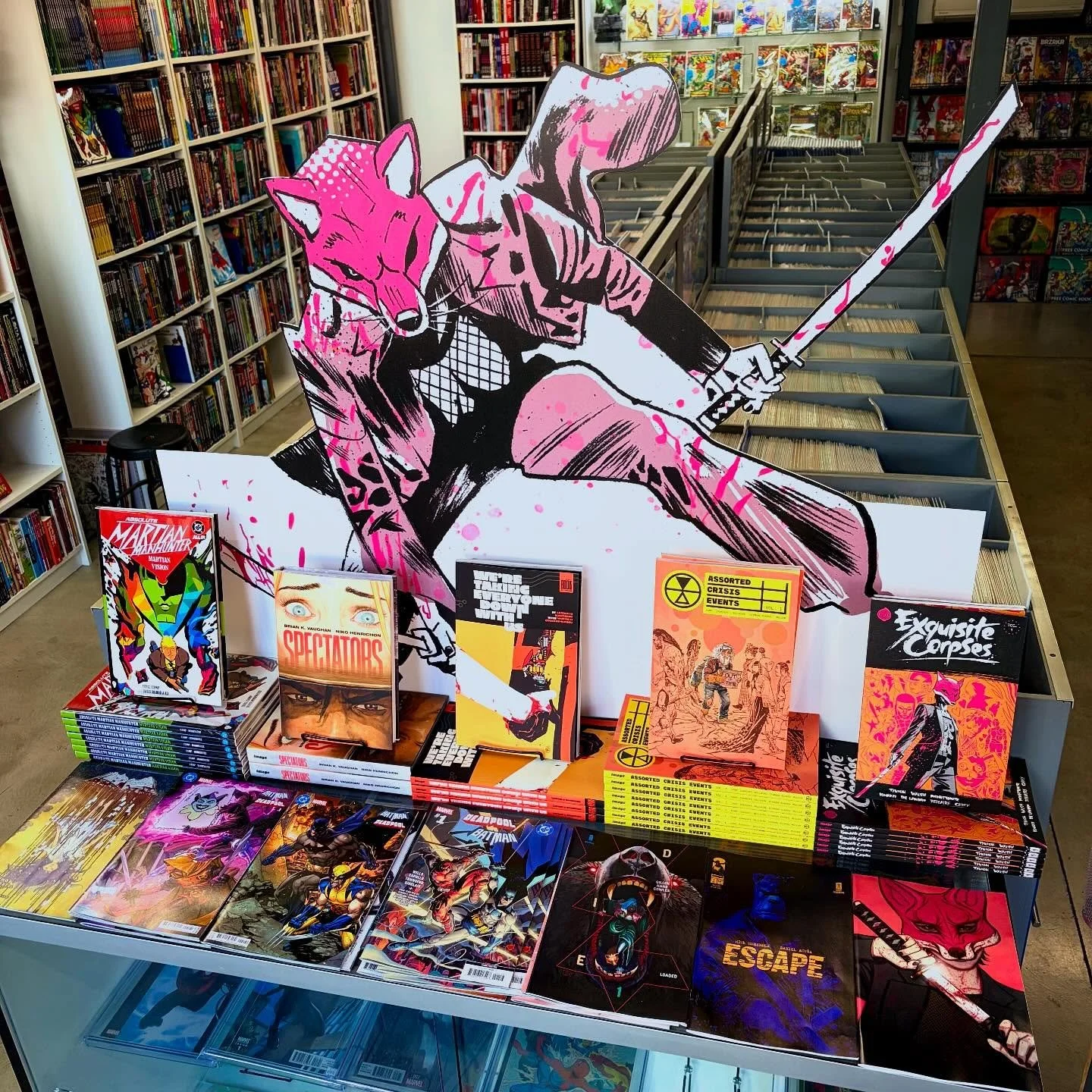 Looking for some KILLER reading? Check out the freshly restocked stacks of our favorite comics of 2025, including Exquisite Corpses which just got an announcement for a film adaptation! 

It&rsquo;s the best way to get ready for the Corpse Tour to re