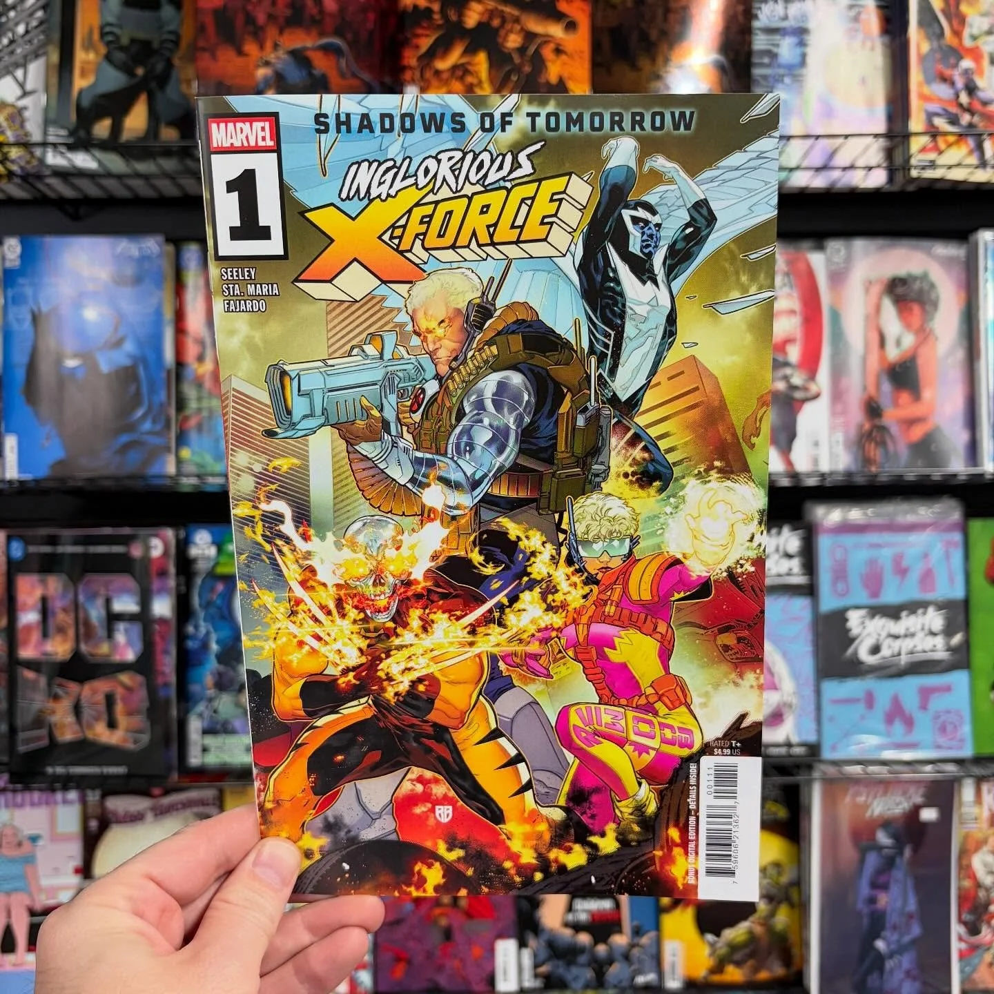Hey gang, it&rsquo;s New Comic Book Day! We&rsquo;ve got a mob of merry mutants from Marvel, huge stacks of Absolute Batman reprints, and more trades than you can shake a stick at.

X-Force, Rogue, and Psylocke all have 1st issues out this week, and 