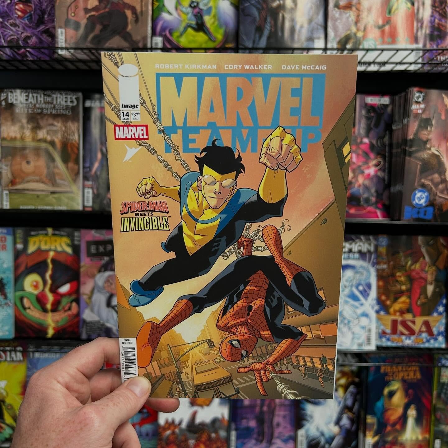 Believe the hype, it&rsquo;s New Comic Book Day! Things have been getting wild and wooly on Wednesday morning, so we&rsquo;re rolling out a new policy for NCBD: if you didn&rsquo;t preorder, you can only snag 1 copy of a given cover off the wall. 

I