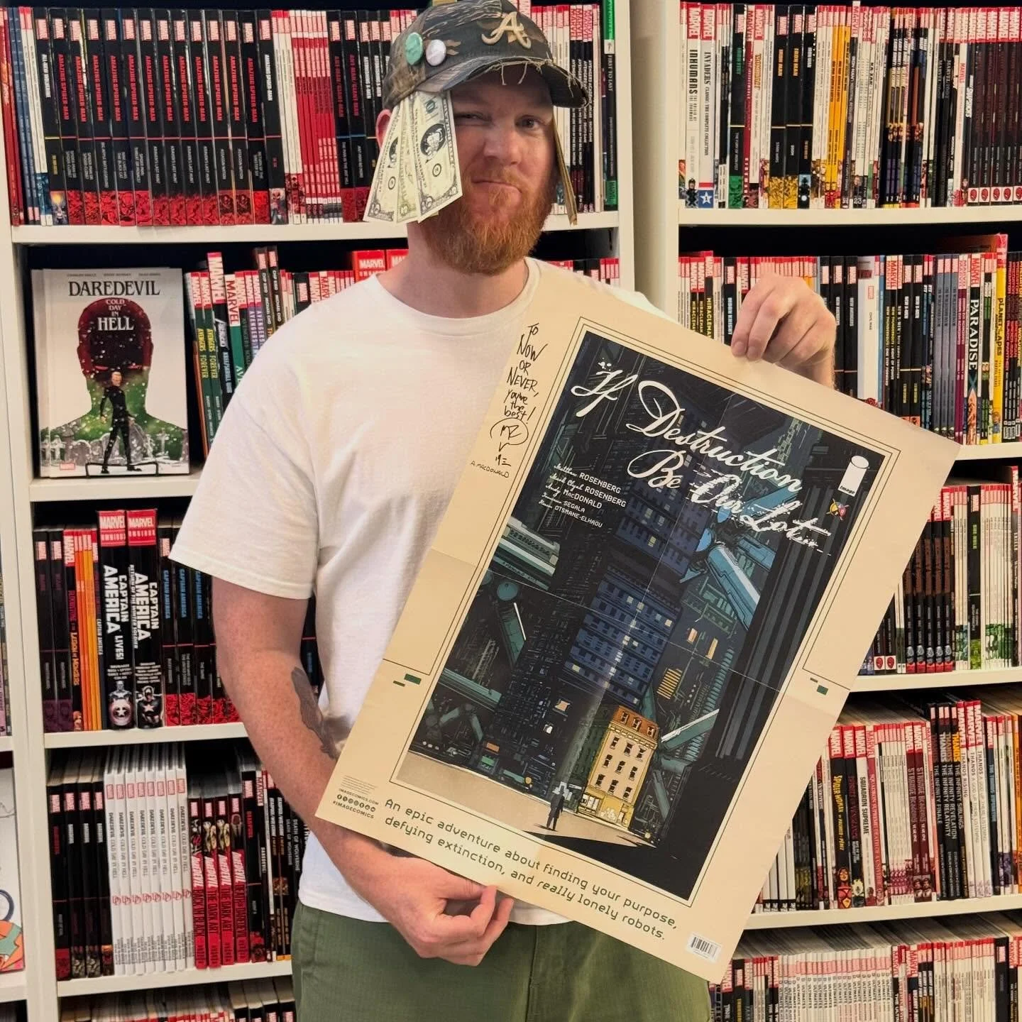 Thanks to @ashcanpress, we&rsquo;ve got some sweet, sweet merch to give you! All you need to do is pre-order or subscribe to IF DESTRUCTION BE OUR LOT&hellip;, coming out May 6th from @imagecomics. We&rsquo;ll randomly select 4 pre-orders to receive 