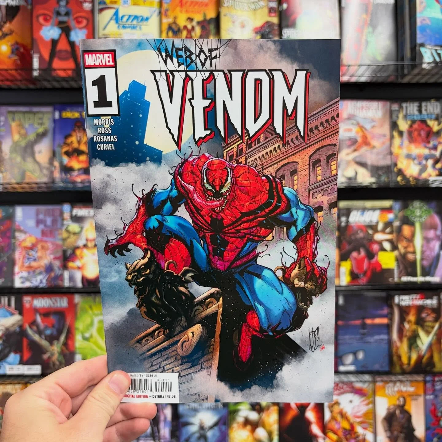 Rise and shine, it&rsquo;s New Comic Book Day! We&rsquo;ve got a whole wall full of fun stuff for you this week, from fun new books, to reprints of previous fun books, to trades collecting MORE fun books. In short: comics = fun.

We&rsquo;ve got Web 