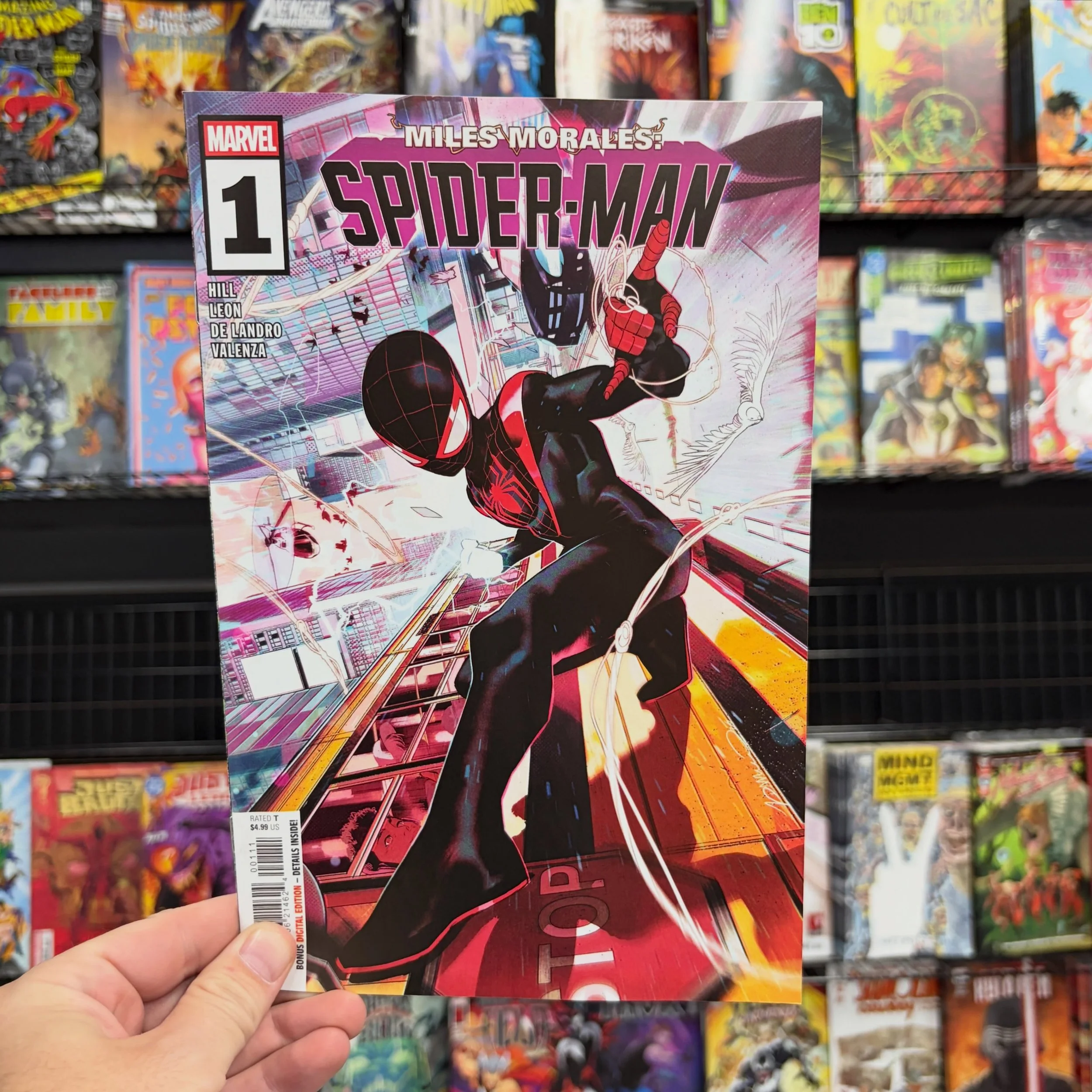 Hey gang, it&rsquo;s&hellip; half a New Comic Book Day! The weekly delivery from one of our distributors is delayed, so we&rsquo;ve only got the new releases from Marvel, Dark Horse, Boom!, IDW, Oni, and Ignition on the wall right now. We&rsquo;re ex