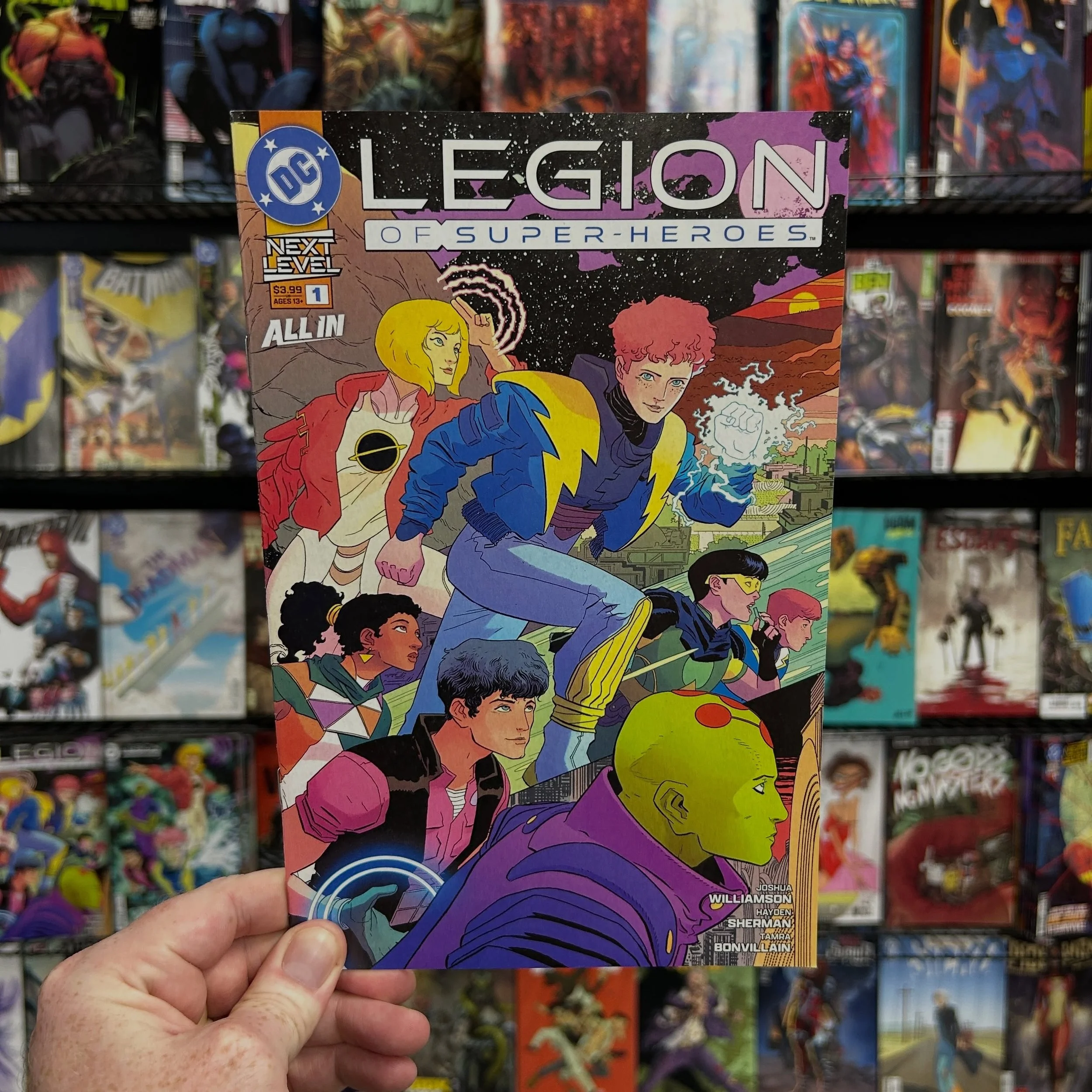Hey gang, it&rsquo;s New Comic Book Day! It&rsquo;s a huge DC week, with excellent Next Level launches for Legion of Super Heroes, Doom Patrol and Teen Titans. But there&rsquo;s more than DC on the shelves, everything from Archie to Hellraiser!

Horr