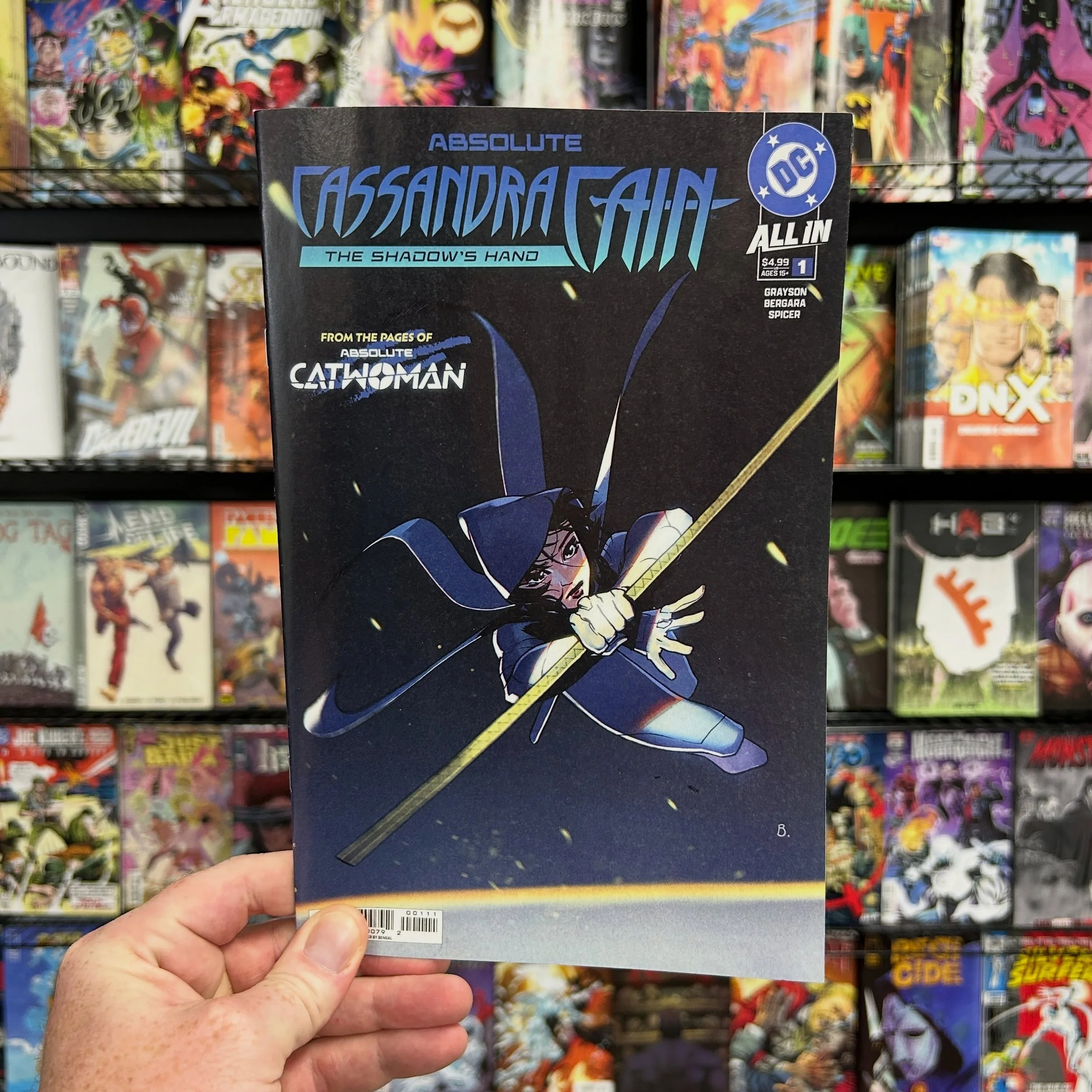 Hey gang, it&rsquo;s New Comic Book Day! It&rsquo;s a stellar week for new books, with Cassandra Cain bringing us the first new Absolute number 1 in months, with X-Men bringing us variants galore in the new DNX blind bags, with Fox Mask Killer bringi