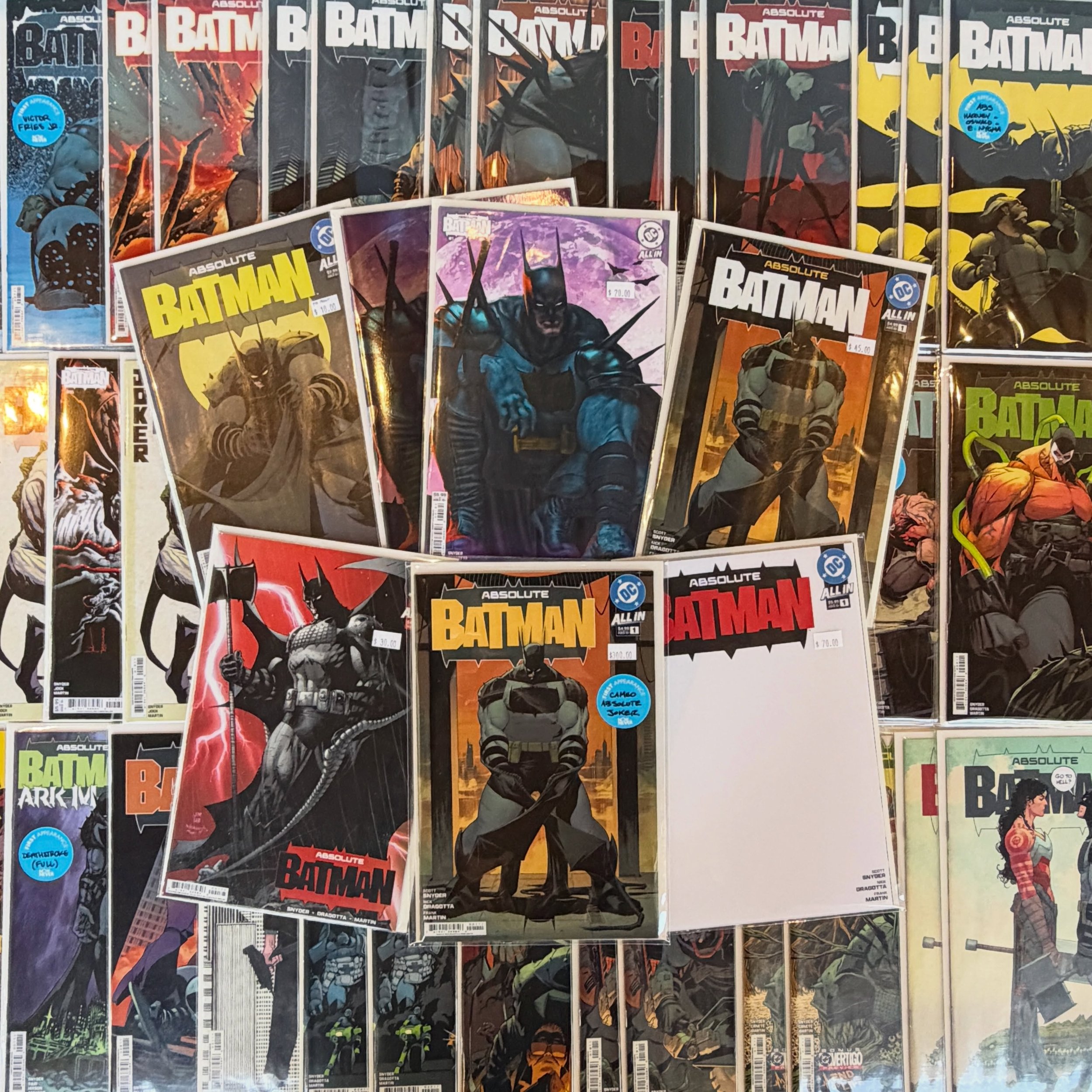 It&rsquo;s an Absolute First Appearance Friday, just in time for Batman Day! We&rsquo;ve been picking up a bunch of new collections lately, and in the course of the last few weeks we&rsquo;ve pieced together nearly EVERY SINGLE ISSUE from DC&rsquo;s 
