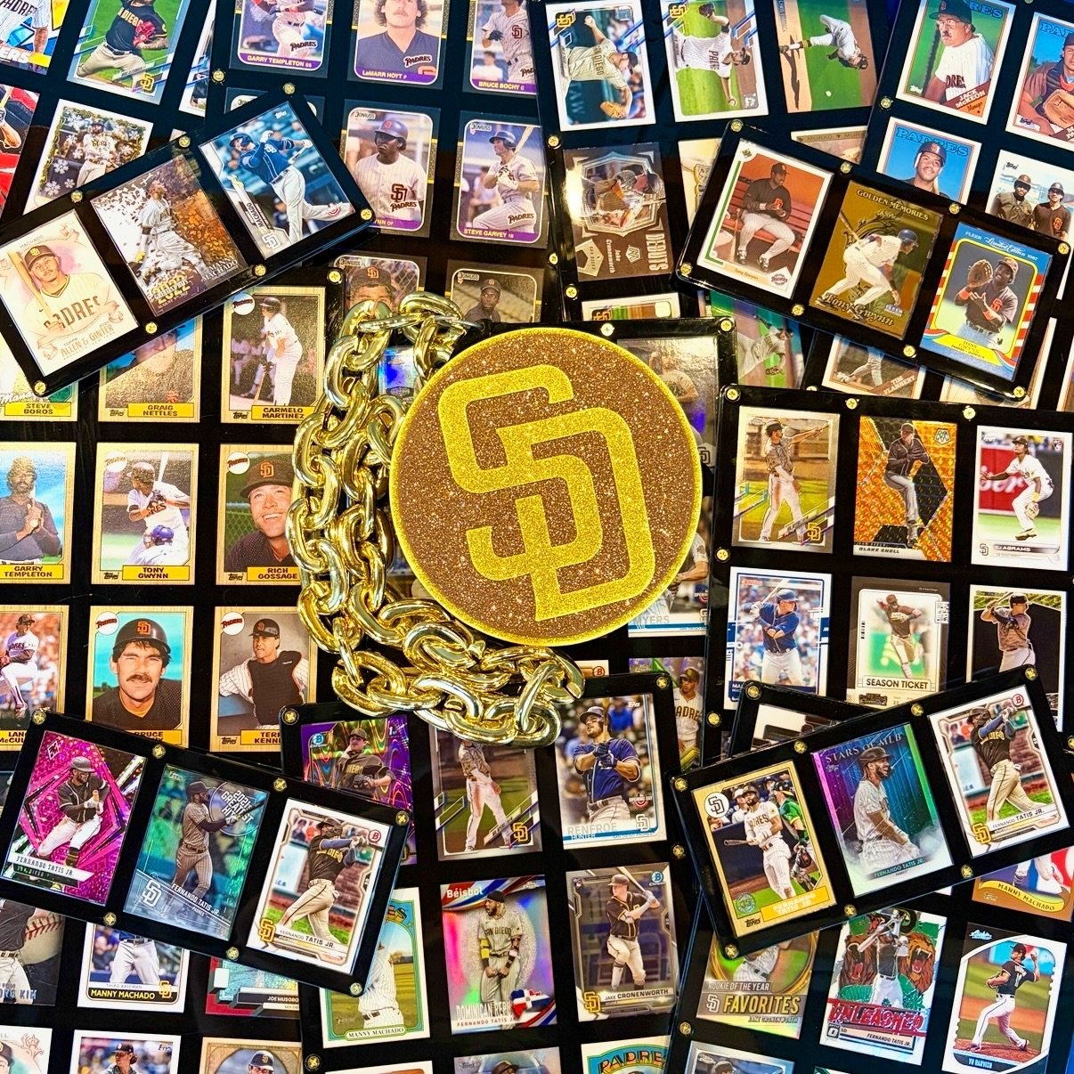 Our neighbors the Padres called us up and said they&rsquo;re real, real sorry about how the last 2 games went, but they told us if enough people come in and buy the baseball card frames we just made up that they PROMISE they&rsquo;ll win the next gam