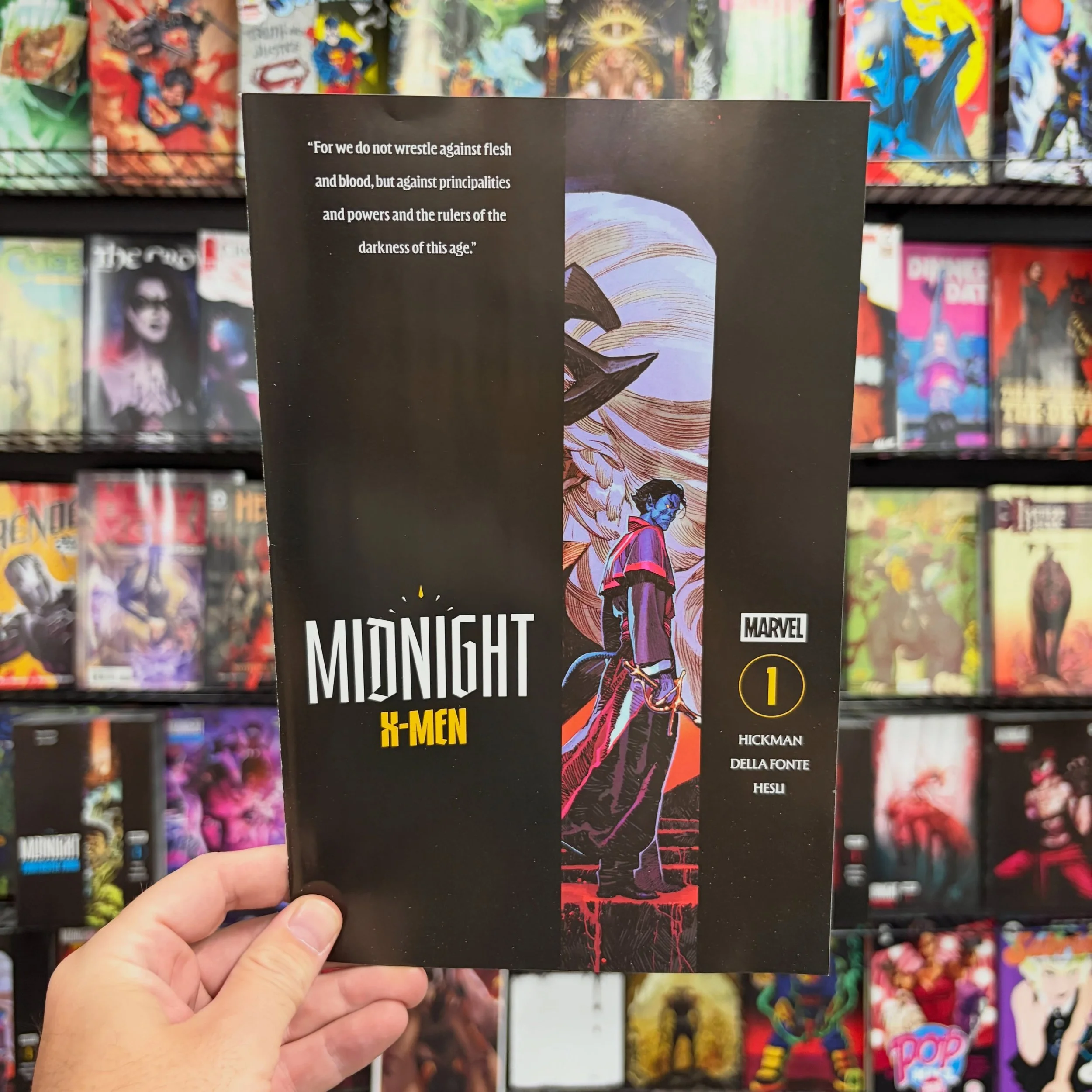 Check your calendars, adjust your clocks, it&rsquo;s Midnight on New Comic Book Day! It&rsquo;s the launch for Marvel&rsquo;s Midnight initiative, with terrifying new releases for Midnight X-Men, Midnight Spider-Man, and Midnight Fantastic Four. Thes
