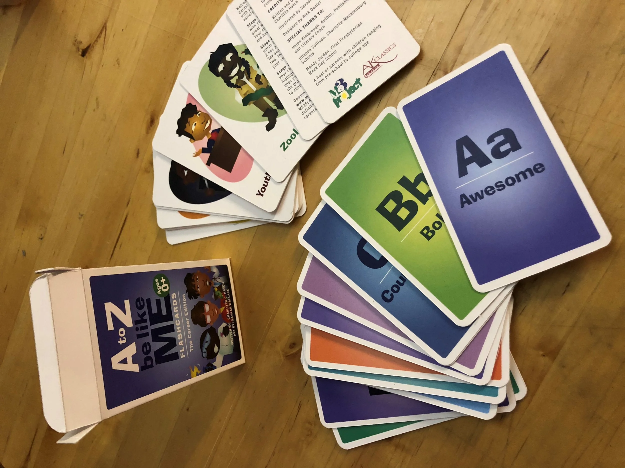 A to Z be like ME Flashcards